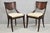 Late 20th Century Attributed to Pietro Constantini Italian Regency Mahogany Klismos Dining Chairs - Set of 4 For Sale - Image 14 of 15
