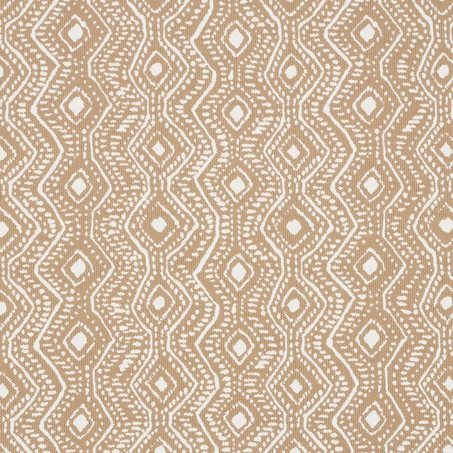 Contemporary SAMPLE - Schumacher Colma Indoor/Outdoor Fabric In Flax For Sale - Image 3 of 4
