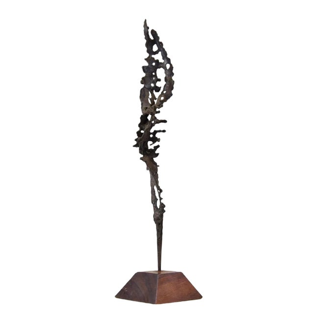 Silver Composition - Silvered Bronze Sculpture by N. Franchina - 1960 1960 For Sale