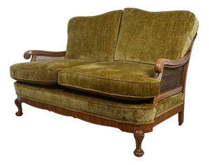 Vintage Bergère Lounge Sofa, 1920s
