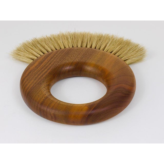 Large Mid-Century Walnut Clothes Ring attributed to Carl Auböck, Austria, 1950s For Sale - Image 16 of 17