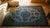 Superb Navy Blue Floral Design Accented With Light Blue, Chinese Ningxia Rug For Sale - Image 12 of 13