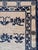 Textile Antique Peking Chinese Runner, Handmade Oriental Rug, Circa 1870, Ivory and Blue For Sale - Image 7 of 16