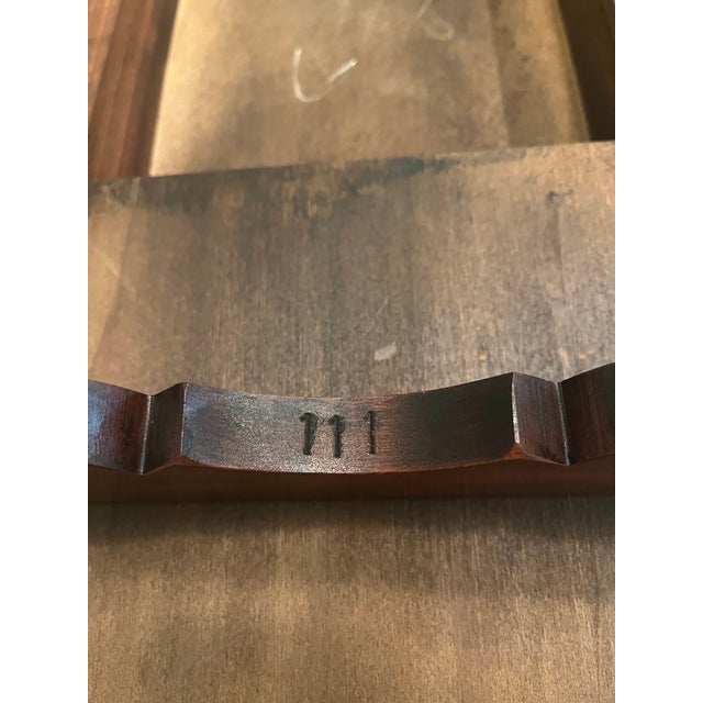 Vintage Statton Queen Anne Style Cherry Tea Table For Sale - Image 14 of 18
