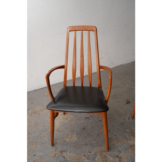 1960s 1960s Mid-Century Modern Danish Set of 6 Chairs in Teak Model Eva by Niels Kofoed For Sale - Image 5 of 11