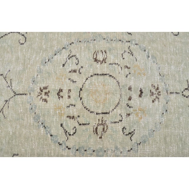 1950s Handmade Decorative Wool Carpet For Sale In Phoenix - Image 6 of 10