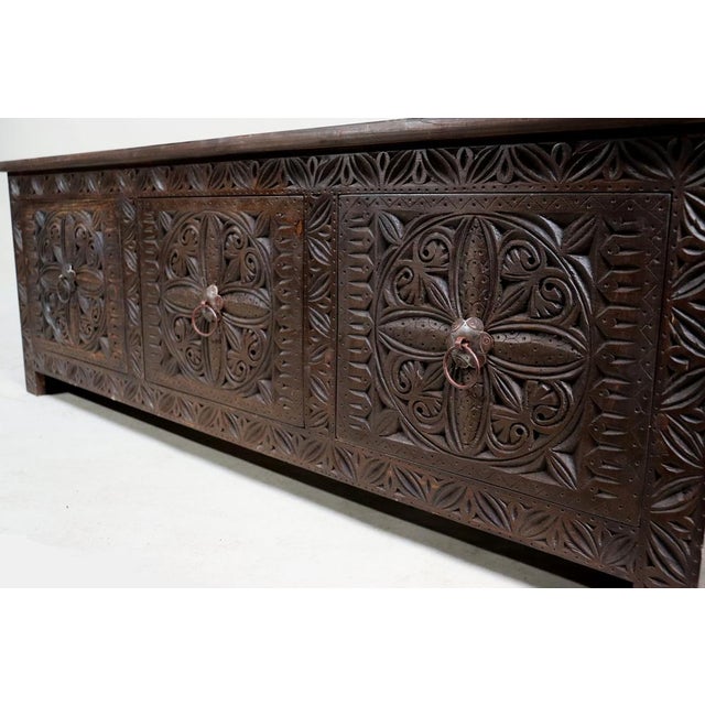 Vintage Wooden Coffee Table, 1970s For Sale - Image 9 of 15