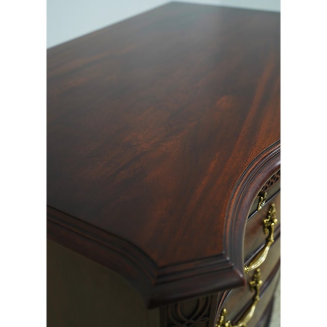 Brown Henkel Harris Chippendale Mahogany Bachelor Chest For Sale - Image 8 of 17