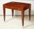 Bespoke Walnut Table in the Manner of Jules Leleu For Sale - Image 9 of 9