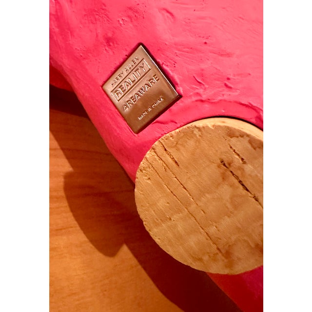Pink "Reality" Decor Piece by Designer Harry Allen of Bank in the Form of a Pig For Sale - Image 8 of 11