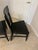 Farmhouse Ethan Allen Black Blake Chairs, Set of Three For Sale - Image 3 of 12
