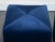 Art Deco Blue Velvet Touch Fabric Blue Stools, Set of 2 For Sale - Image 3 of 8