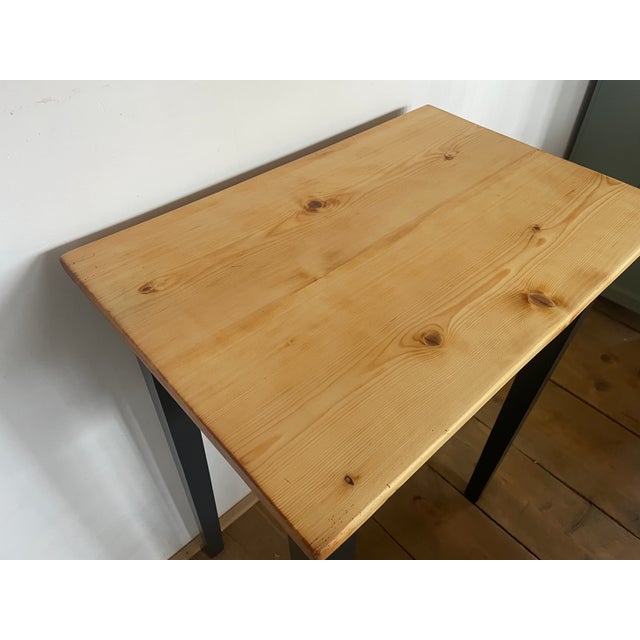 Black Antique Side Table, 1890s For Sale - Image 8 of 9