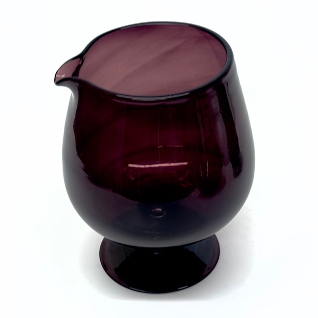 Amethyst Glass Bowl Curation - Group of 3 For Sale - Image 11 of 14