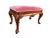 Queen Ann Powered Pink Stool, 20th Century For Sale - Image 4 of 13