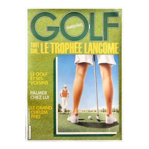 Golf: Le Trophée Lancôme, Unknown Artist - Poster Linen Backed Poster