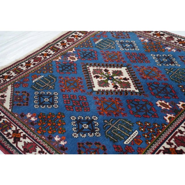 Textile Vintage Joshaghan Rug 3' x 3'2'' For Sale - Image 7 of 10