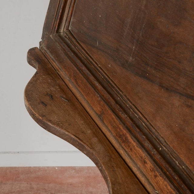 Louis XIV Choir Lectern with Wrought Iron Base For Sale - Image 3 of 18