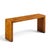 Milo Baughman Style Mid Century Burlwood Console Table For Sale In Chicago - Image 6 of 9