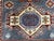 Charcoal Gray and Cream Kazak Wool Runner Rug With Tribal Motifs, 2'8" X 6'8" For Sale - Image 11 of 18