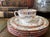 Mid 19th Century Minton English China Plates, Teacups and Saucers - Set of 10 For Sale - Image 9 of 10