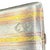Silver 1930s Sterling Silver Art Deco Cigarette Case W/ 18k Gold Inlay by Marathon For Sale - Image 8 of 11