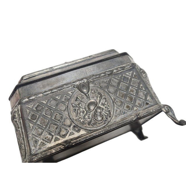 Eclectic German Sugar Bowl from WMF, 1890s For Sale - Image 6 of 18