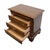 Stanley Furniture Solid Oak Rustic Early American 27" Three Drawer Nightstand 3413-80 For Sale - Image 9 of 15