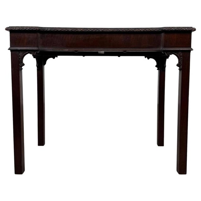 Antique English Decorative Mahogany Side Table For Sale - Image 10 of 10