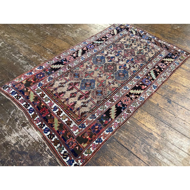 Antique Kurdish Rug, 1890s For Sale - Image 6 of 18