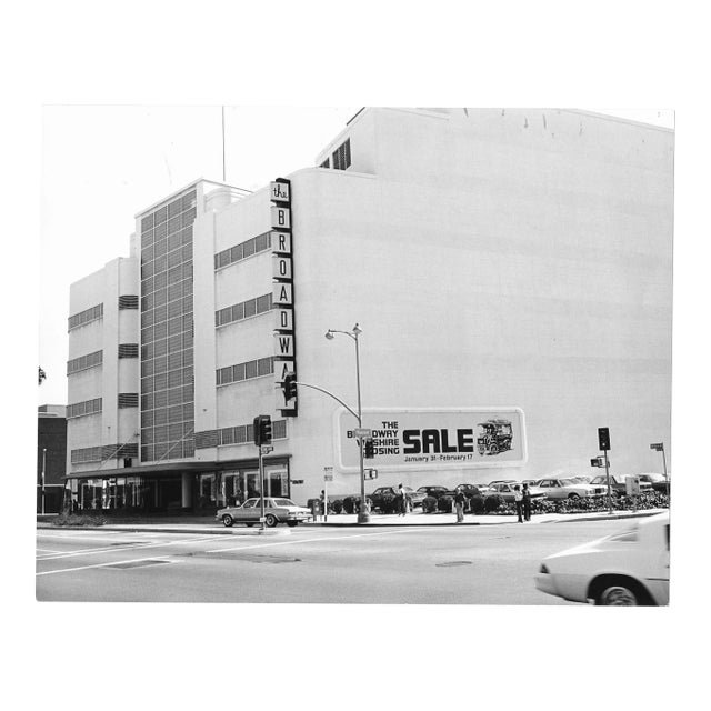 1980 Don Ware Broadway Department Store Wilshire Boulevard Los Angeles Photograph For Sale