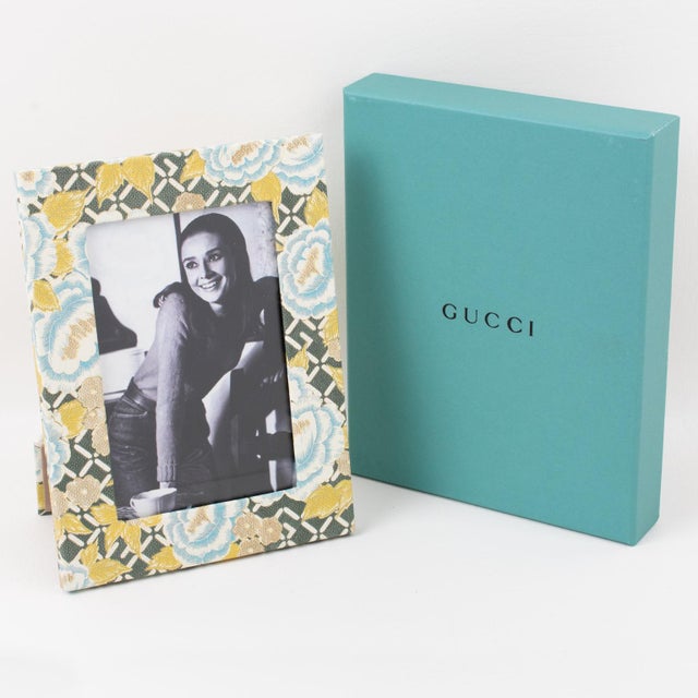 Gucci Gucci Liberty Flower Picture Frame For Sale - Image 4 of 8