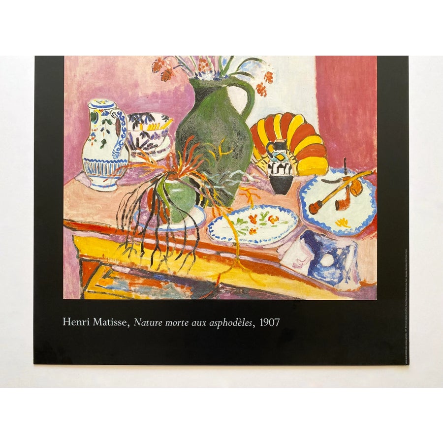 4AD オムニバスアルバム Natures Mortes Henri Matisse Vintage 1994 Lithograph Print French Modernist