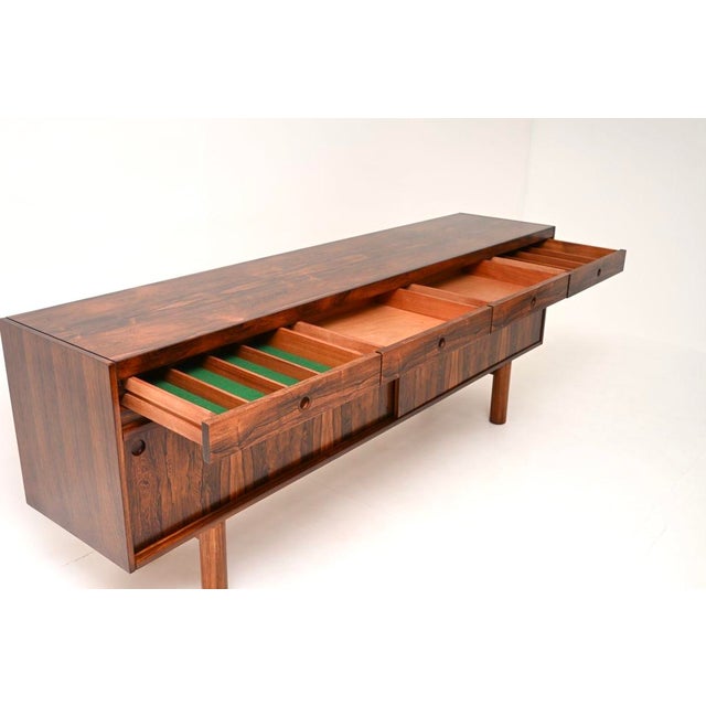 Wood Vintage Sideboard attributed to Robert Heritage for Archie Shine, 1960s For Sale - Image 7 of 15