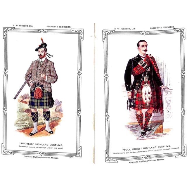 White "Scottish Clan Tartans" 1920 For Sale - Image 8 of 18