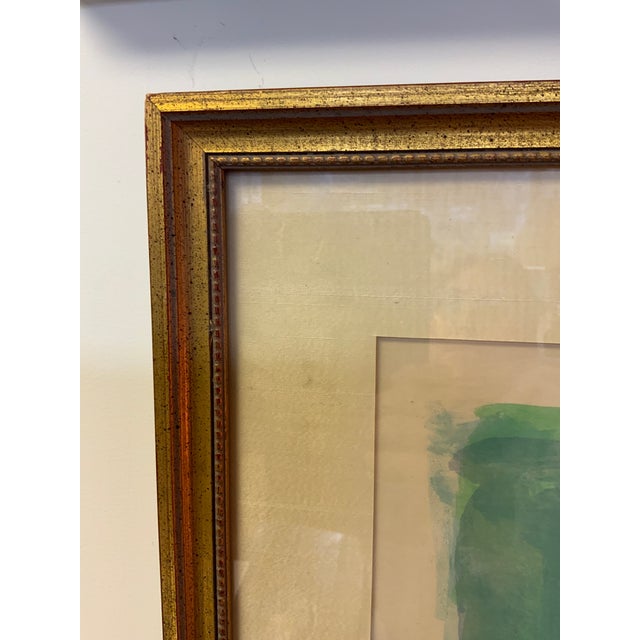 Paper Late 20th Century Lithograph Print, 36/100 by Artist Greta Schreyer For Sale - Image 7 of 9