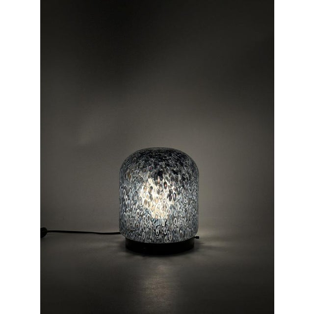 Murrine-Blown Glass Neverrino Table Lamp by Gae Aulenti for Vetreria Vistosi, Italy, 1970s For Sale - Image 15 of 16