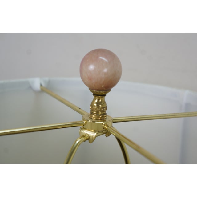 Late 20th Century Chinese Chinoiserie Oxblood Red Porcelain Mantel Vase Urn Table Lamp 34" For Sale - Image 13 of 17