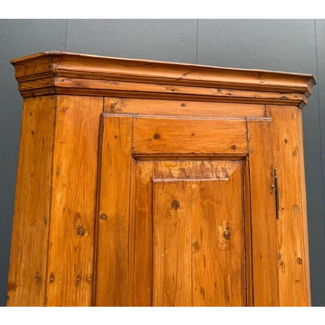 19th Century Fir Corner Cabinet, 1890s For Sale - Image 5 of 13