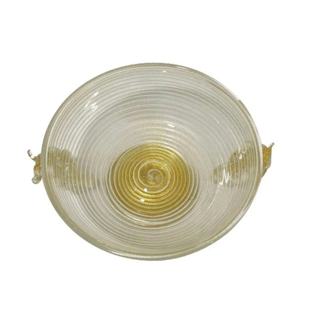 Murano Glass Bowl with Bunches of Grapes by Ercole Barovier & Toso, Italy For Sale - Image 3 of 10