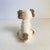 California Pottery Vintage 1950s Spaghetti Puppy Statue Santa Barbara California Pottery Dog Figurine For Sale - Image 4 of 11