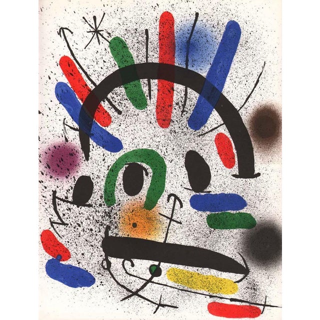 Artist: Joan Miro Country: Spain Title: Untitled V1-2 Medium: Original Lithograph Marks: Not signed not numbered Size:...