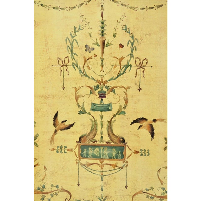 Vintage Ballard Design Neoclassical English Adams Style Printed Wall Art Picture For Sale In Philadelphia - Image 6 of 14