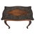 Wood Edwardian Carved Oak Side Table with Floral Relief Decoration For Sale - Image 7 of 7