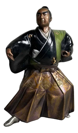 Mid-Century Samurai Warrior Statue, Takaoka, Japan, 1960s