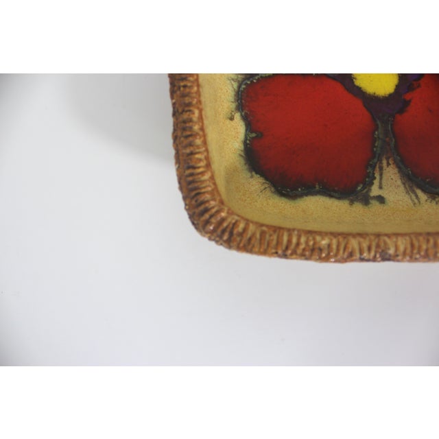Jan Van Erp Studio Pottery Mid Century Modern Bowl For Sale - Image 6 of 9