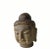 Hand Carved Stone Buddha Head For Sale - Image 11 of 11