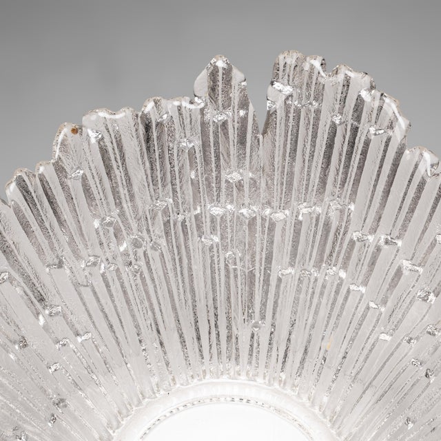 Large Norrsken Bowl in Glass by Tauno Wirkkala for Humppila Oy, Finland, 1970s For Sale - Image 6 of 7