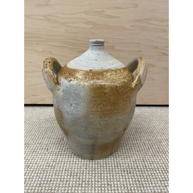 Vintage Mid-Century French Provincial Stoneware Pottery, Jar/Jug/Vase/Vessel For Sale In New York - Image 6 of 6