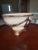 Rustic European Vintage Ivory & Gold Centerpiece Bowl Jovaes Sl - Manises Spain For Sale - Image 3 of 9